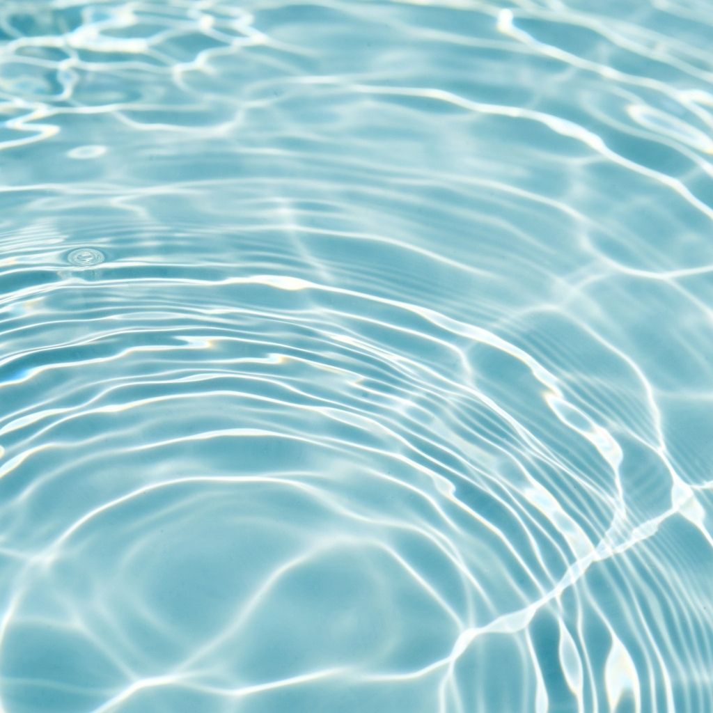 Water with ripples and light reflections